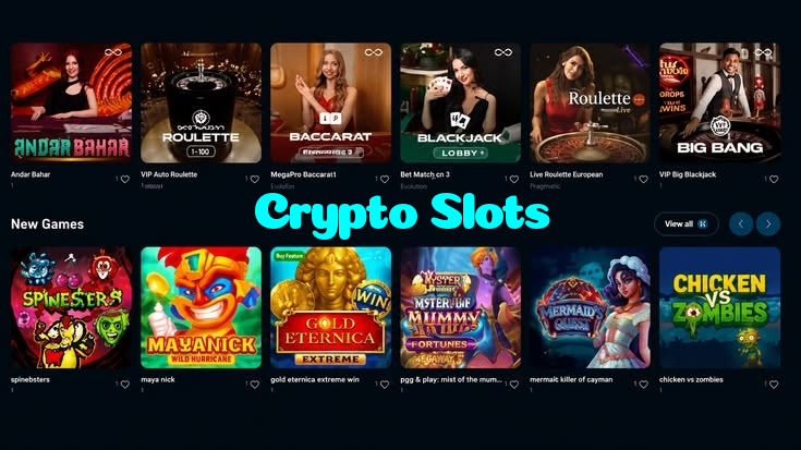 available types of Crypto Slots bet including pre-match live express and system bets